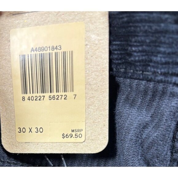 Levi's Women's Corduroy Pants 30x30 Black Casual Classic - Picture 4 of 5